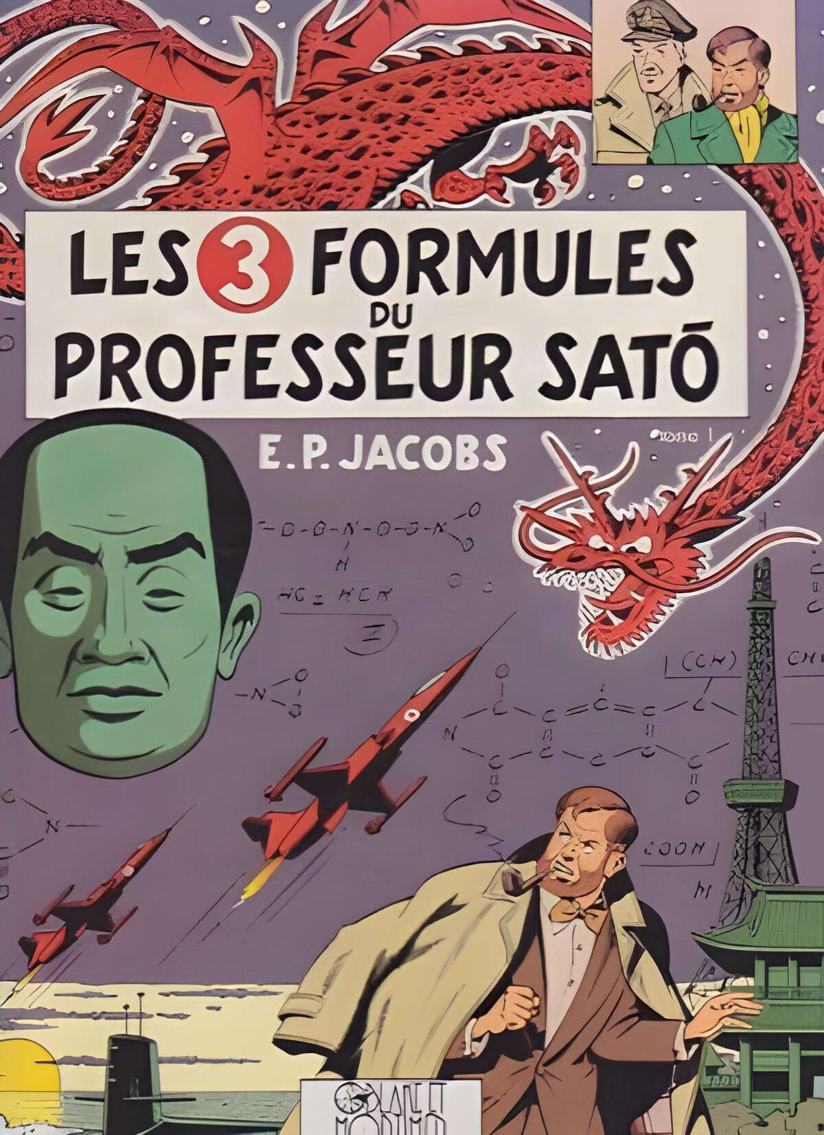 Les 3 Formules du Professeur Sato - Tome 1 Les Adventures de Blake et Mortimerby: Jacobs, E.P.