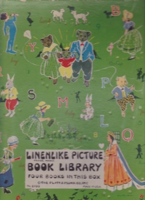 Linenlike Picture Book Library (Four Books in This Box): Story of Three Bears, Mother Goose's Nursery Rhymes, My ABC Book, The Tale of Peter Rabbitby: Platt &amp; Munk