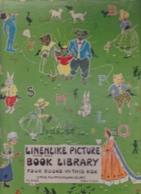Linenlike Picture Book Library (Four Books in This Box): Story of Three Bears, Mother Goose's Nursery Rhymes, My ABC Book, The Tale of Peter Rabbitby: Platt & Munk