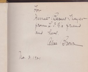 Louise Imogen Guiney (SIGNED COPY)by: Brown, Alice