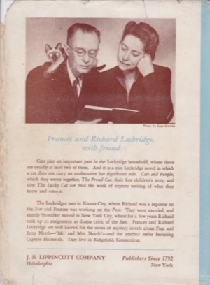 Lucky Cat, Theby: Lockridge, Frances and Richard