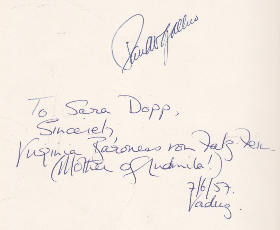 Ludmila: A Story of Liechtenstein (SIGNED COPY)by: Gallico, Paul