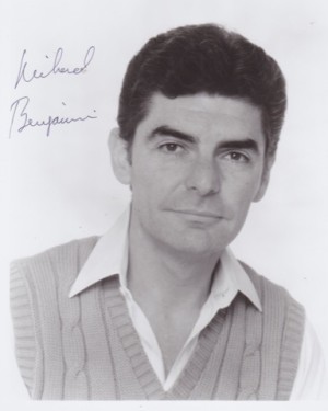 MOVIE STILL- Richard Benjamin/ SIGNED/8x10/BW/by: N/A