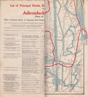 Map of the Adirondacksby: N/A