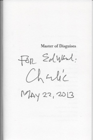Master of Disguises (SIGNED COPY)by: Simic, Charles