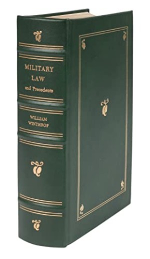 Military Law and Precedentsby: Winthrop, William
