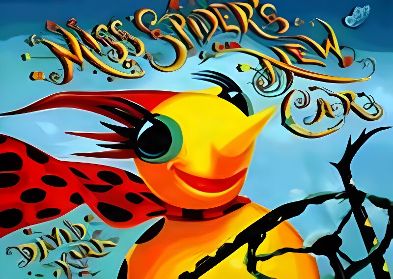 Miss Spider's New Car  (SIGNED)by: Kirk, David