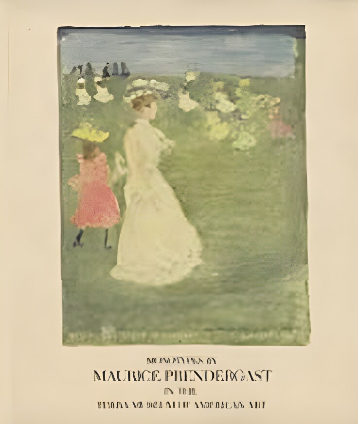 Monotypes by Maurice Prendergast in the Terra Museum of American Artby: Langdale, Cecily