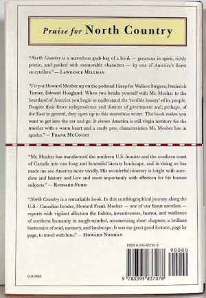 North Country: A Personal Journey (SIGNED BY AUTHOR)by: Mosher, Howard Frank