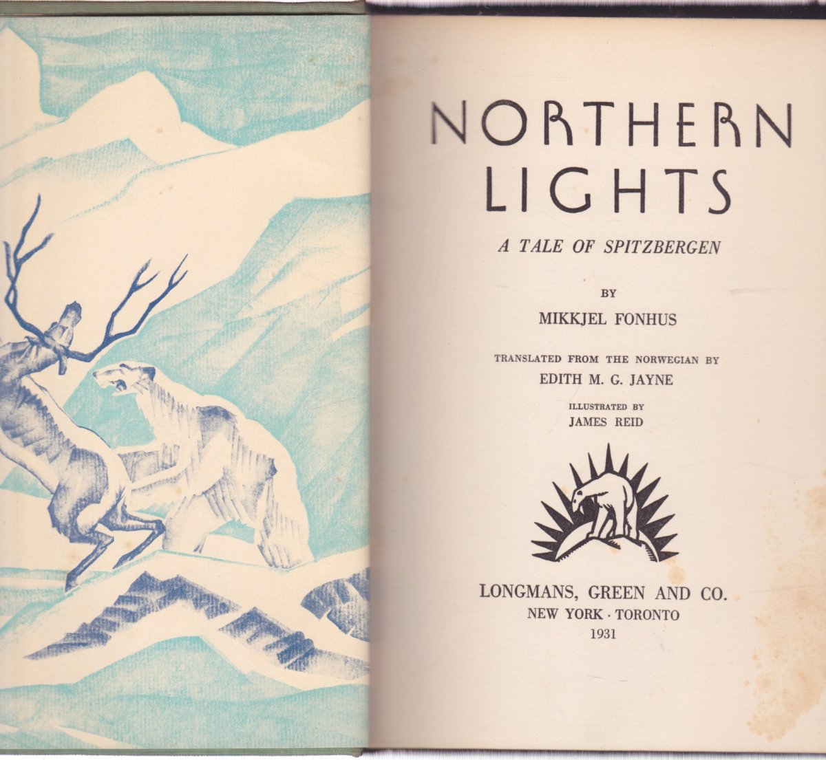 Northern Lights: A Tale of Spitzbergenby: Mikkjel Fonhus