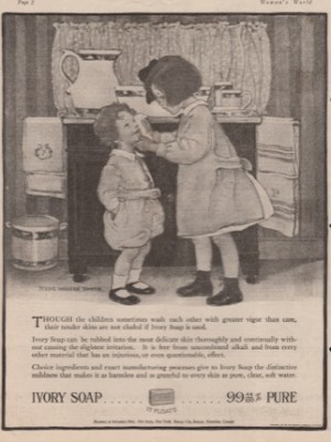 ORIG VINTAGE 1917 SOAP ADby: Smith, Jessie Wilcox