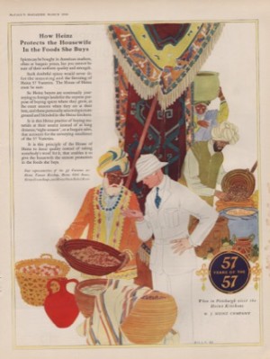 ORIG VINTAGE 1926 HEINZ COMPANY ADby: Clarke (Illust.), Rene