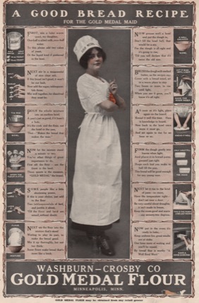 ORIG VINTAGE MAGAZINE AD: Gold Medal Flour Ad - A Good Bread Recipeby: N/A