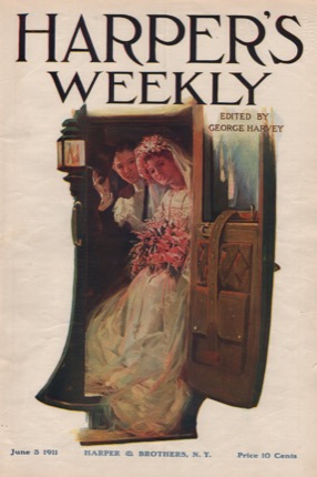 ORIG VINTAGE MAGAZINE COVER: Harper's Weekly June 3 1911 - The Newlywedsby: N/A