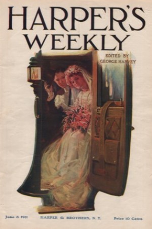 ORIG VINTAGE MAGAZINE COVER: Harper's Weekly June 3 1911 - The Newlywedsby: N/A