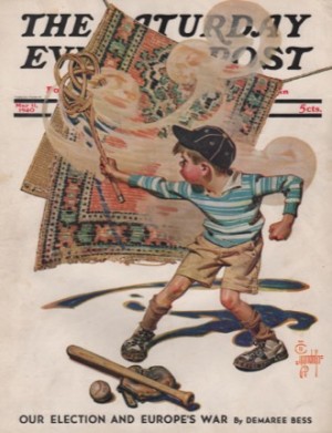 ORIG VINTAGE MAGAZINE COVER/ SATURDAY EVENING POST - MAY 11 1940by: Leyendecker (Illust.), J.C.