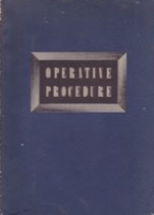 Operative Procedure: Ninth Edition by: Johnson & Johnson / Ethicon Suture Division