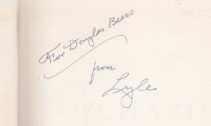 Orchard Park and Istanbul (SIGNED COPY)by: Glazier, Lyle