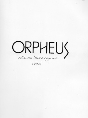 Orpheus  (SIGNED COPY)by: Mikolaycak, Charles 