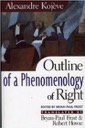 Outline of a Phenomenology of Rightby: Kojeve, Alexandre