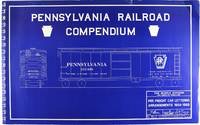 PENNSYLVANIA RAILROAD COMPENDIUM Freight Car Lettering Arrangements 1954-1968 - Volume 1by: Seman, Nicholas / George S. Kusner
