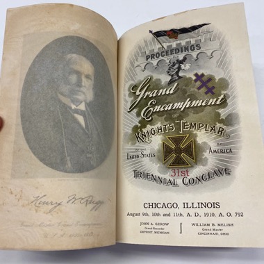 Proceedings of the Grand Encampment of Knights Templar 31st Triennial Conclave Chicagoby: John A. Gerow /William B. Melish