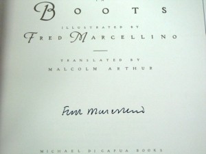 Puss in Boots (SIGNED BY ILLUSTRATOR)by: Perrault, Charles
