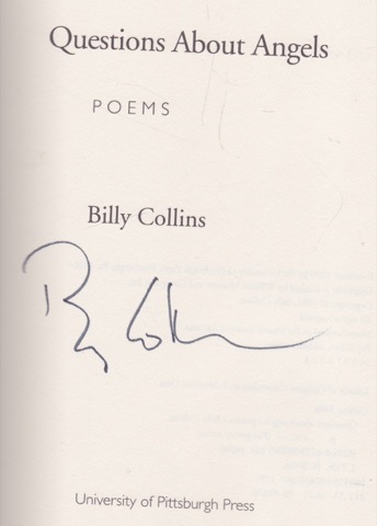 Questions About Angels: Poems (SIGNED COPY)by: Collins, Billy 