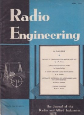 Radio Engineering Magazine April 1932 Vol. XII No.4by: McNicol (Ed.), Donald