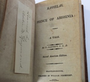 Rasselas, Prince of Abissiniaby: Johnson, LLD, S. 