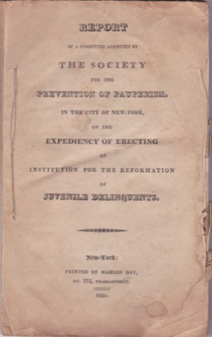 Report of a Committee appointed by The Society for the Prevention of Pauperism in the City of New Yorkby: Griscom & others, John