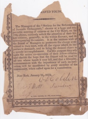Report of a Committee appointed by The Society for the Prevention of Pauperism in the City of New Yorkby: Griscom &amp; others, John