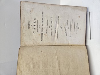 Reports of Cases Argued and Determined in the Supreme Court of Judicature of the State of Vermont ( 2 Vols.)by: Royall Tyler