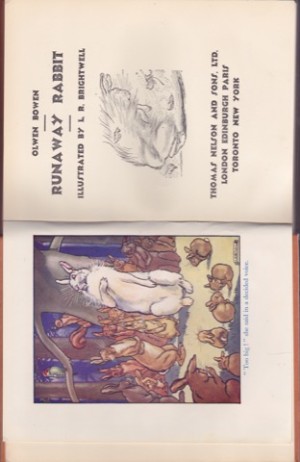 Runaway Rabbit (SIGNED COPY)by: Bowen, Olwen