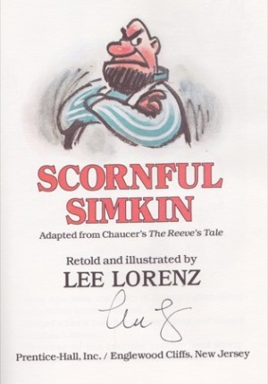 Scornful Simkin (SIGNED)by: Lorenz, Lee