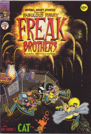 Several Short Stories from The Fabulous Furry Freak Brothers - No. 7by: Shelton, Gilbert & Mayrides, Paul