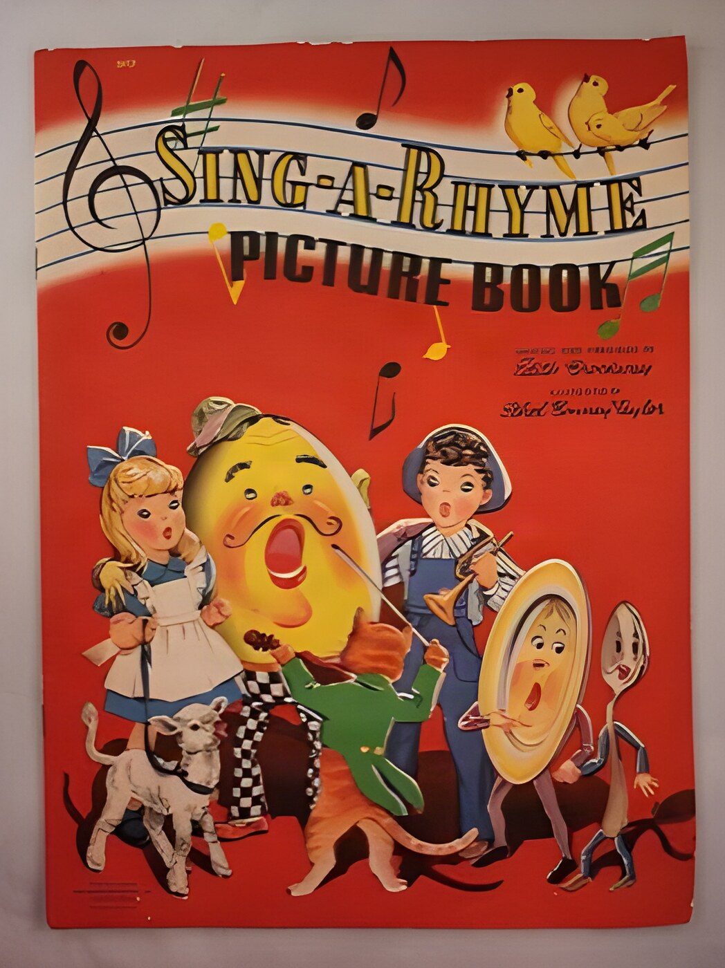 Sing-a-Rhyme Picture Bookby: Edith Brockway. Ethel Bonney Taylor (Illust.)