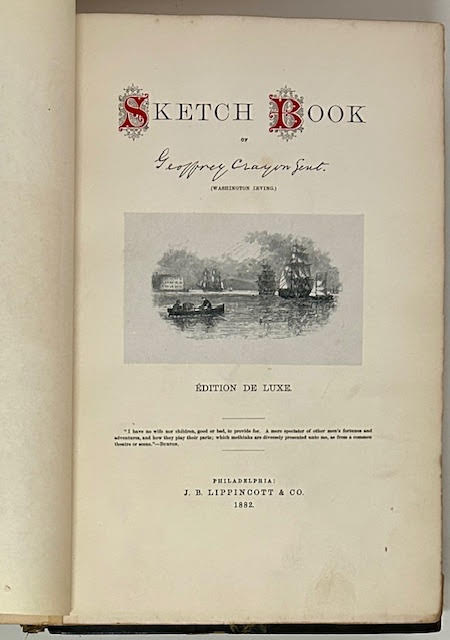 Sketch Book of Geoffrey Crayon, Gent (Washington irving (Two Volumes)by: Crayon, Geoffrey (Washington Irving