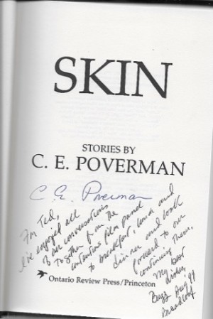 Skin (SIGNED COPY)by: Poverman, C. E. 