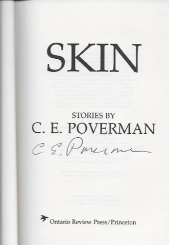 Skin: Stories (SIGNED COPY)by: Poverman, C.E.