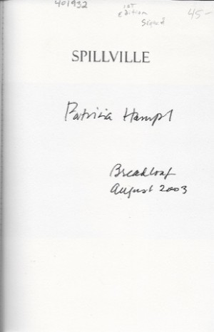 Spillville (SIGNED COPY)by: Hampl, Patricia