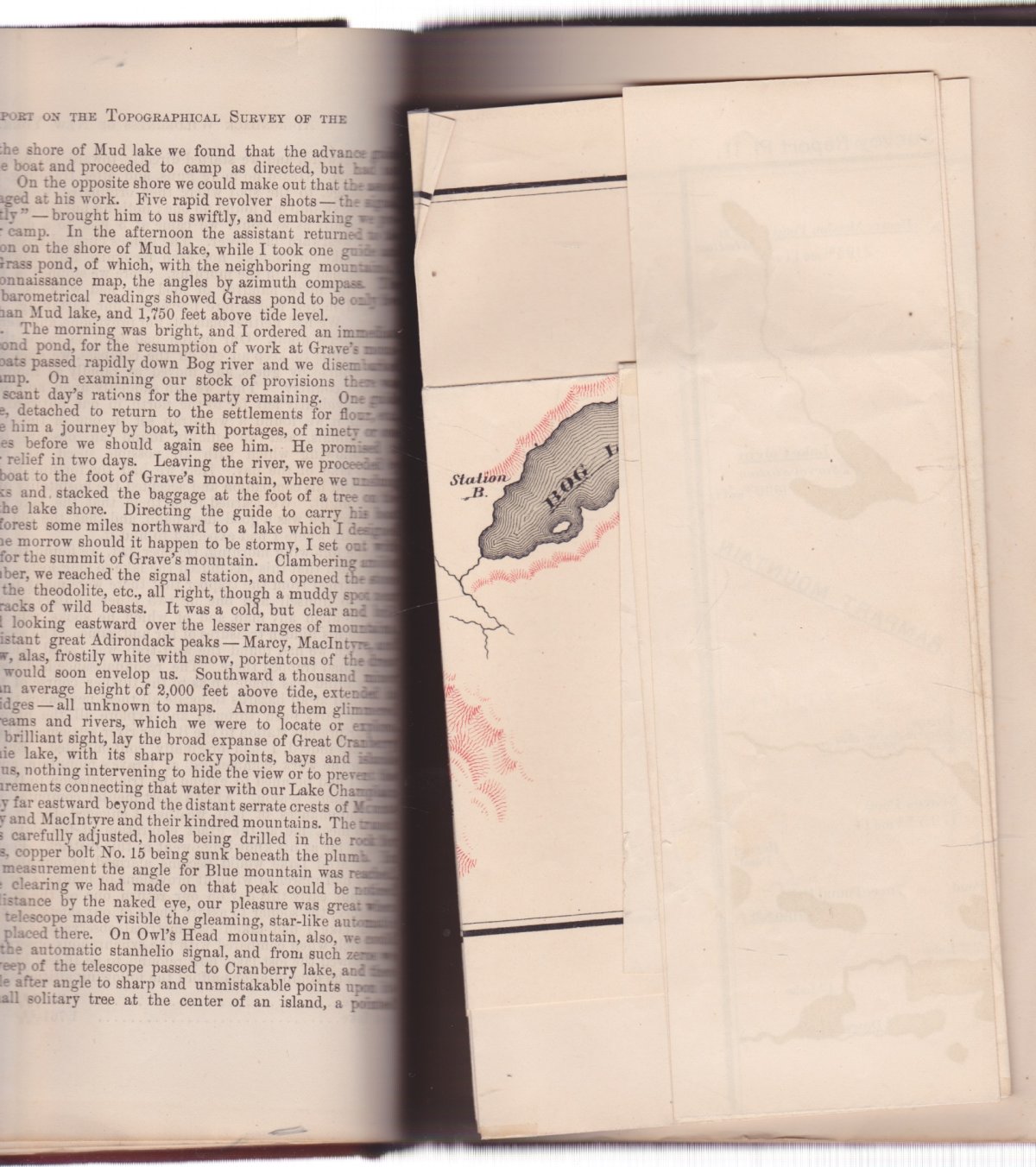 State of New York Report on the Topographical Survey of the Adirondack Wilderness of New York for the Year 1873by: Colvin, Vanplanck