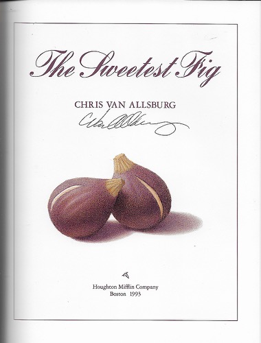 Sweetest Fig, The (SIGNED COPY)by: Van Allsburg, Chris