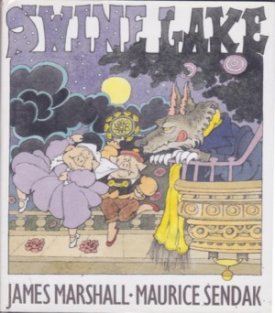 Swine Lake (SIGNED BOOKPLATE BY SENDAK)by: Marshall, James and Maurice Sendak
