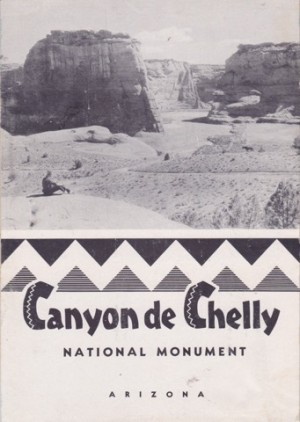 THREE TRAVEL BROCHURES/ Arizona and Colorado/Canyon de Chelly and Mesa Verde. Late 1940sby: N/A