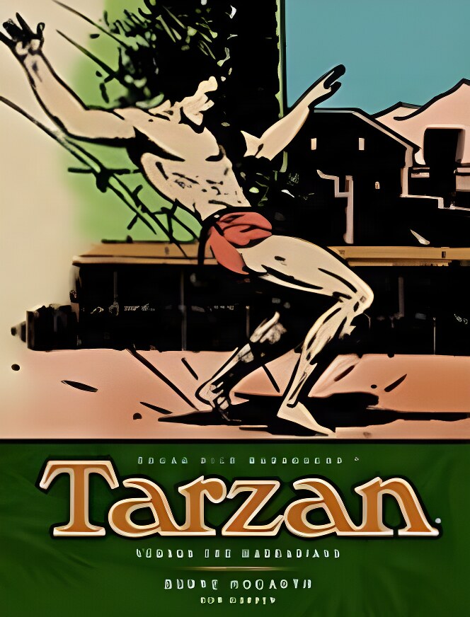 Tarzan Versus The Barbariansby: Hogarth, Burne and Don Garden 