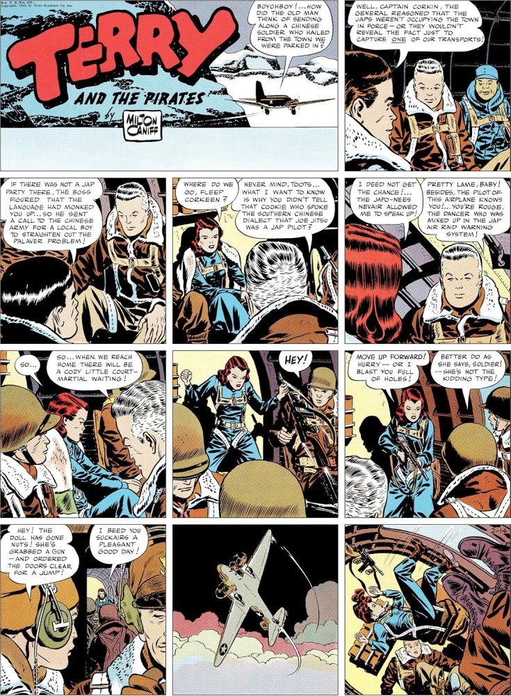 Terry and the Pirates: The Master Collection Vol. 9: 1943 - Terry Earns His Wingsby: Milton Caniff