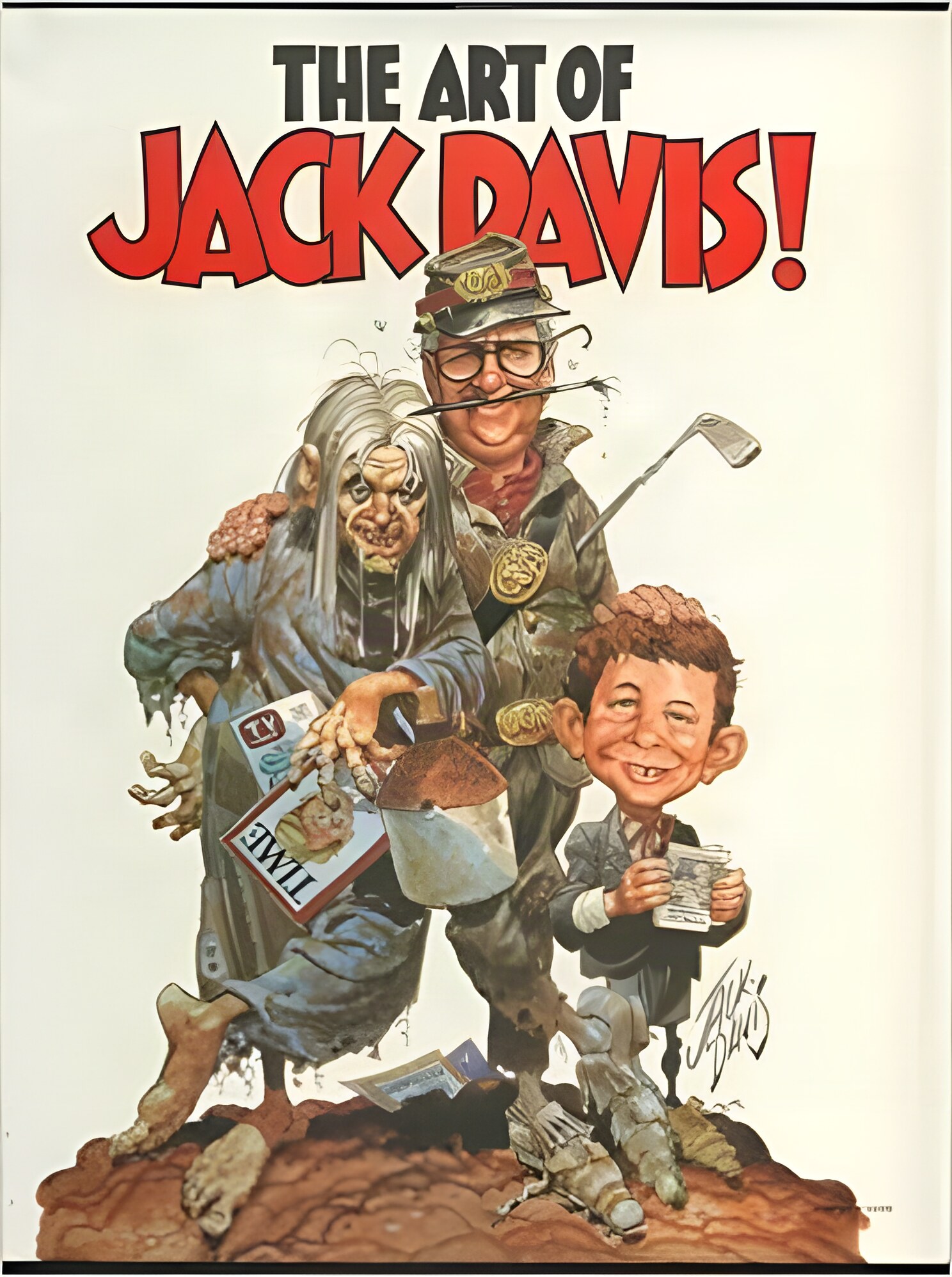 The Art of Jack Davisby: Davis and Hank Harrison, Jack