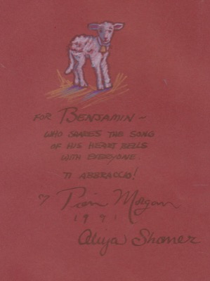 The Bells of Santa Lucia (SIGNED WITH A COLOR SKETCH)by: Gus Cazzola / Pierr Morgan (Illustrator)