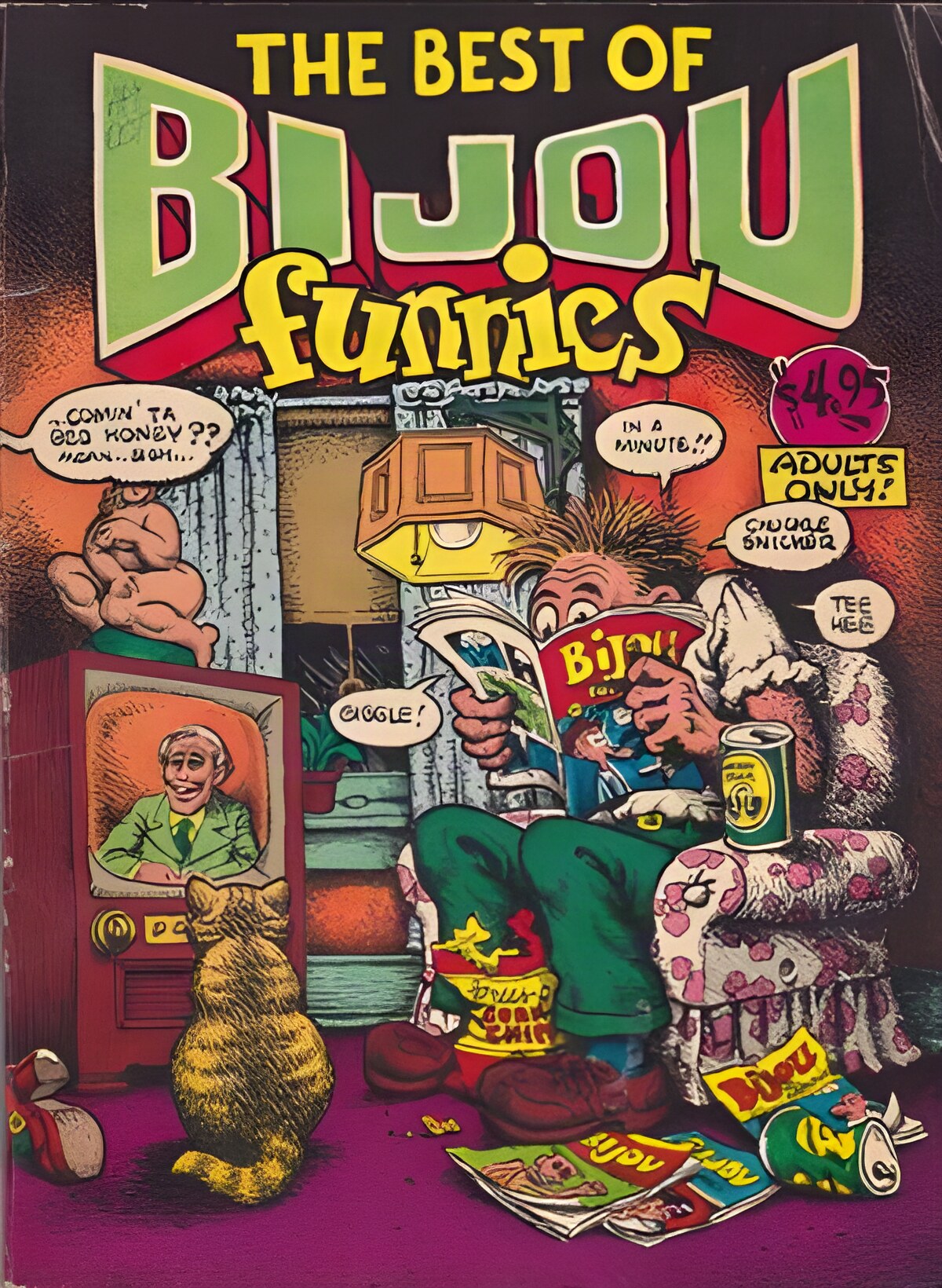 The Best of Bijou Funnies by: Lynch, Jay (editor)., w/intro by Marty Pahls